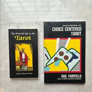 Two tarot books